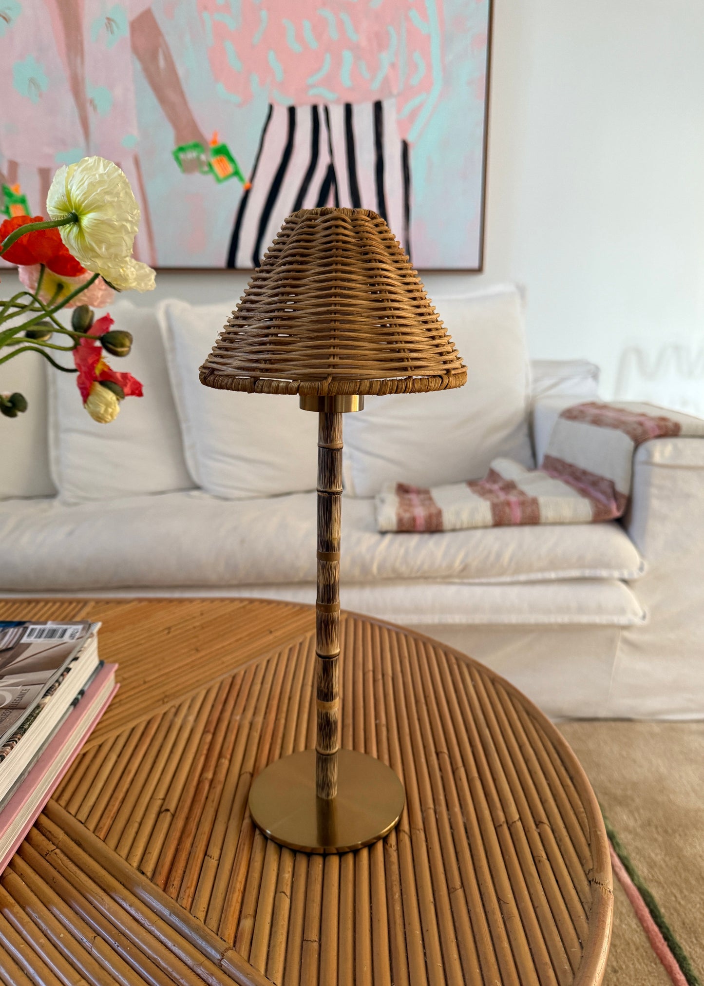 Bamboo Portable Lamp